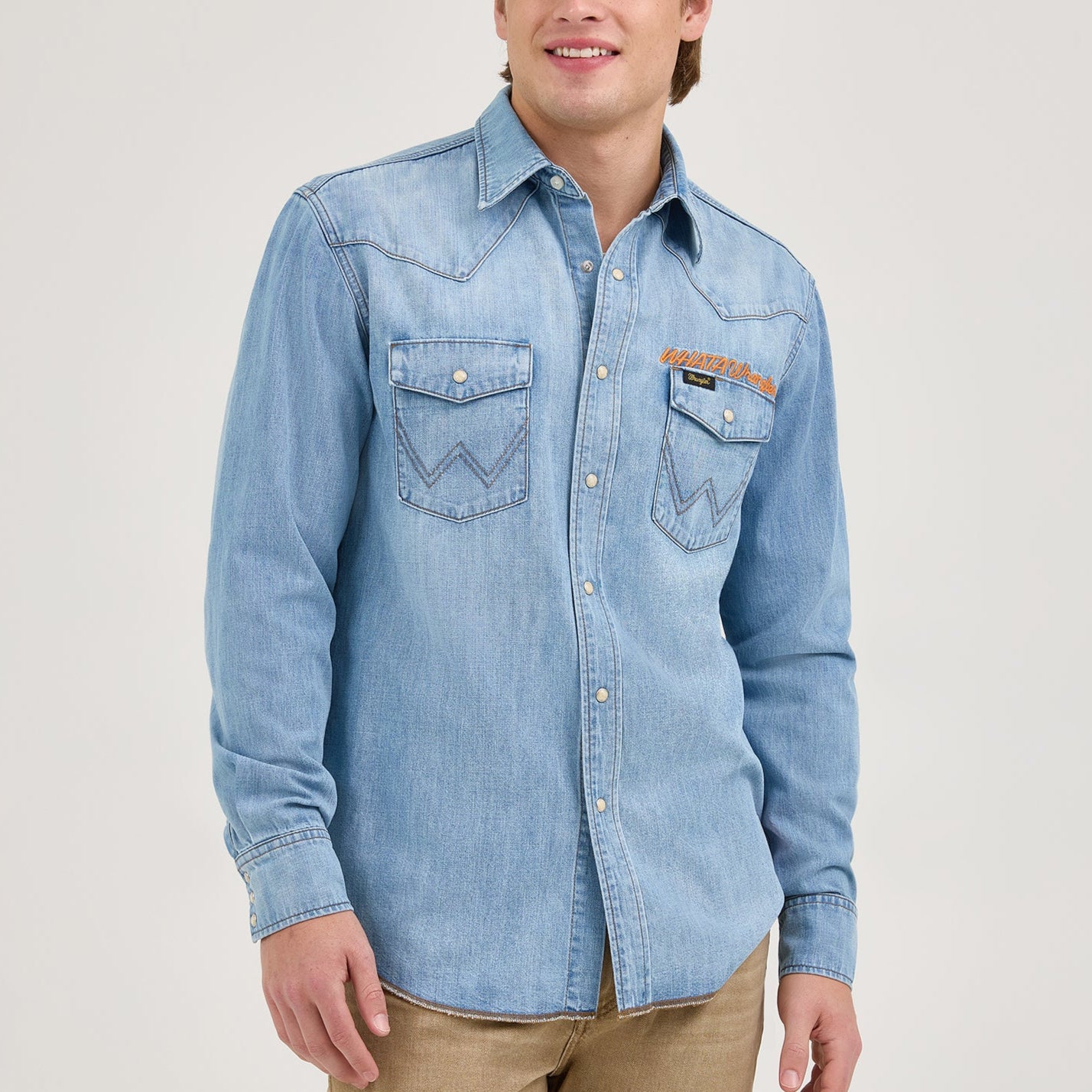 Wrangler? x Whataburger? Men's Western Shirt - Image 5