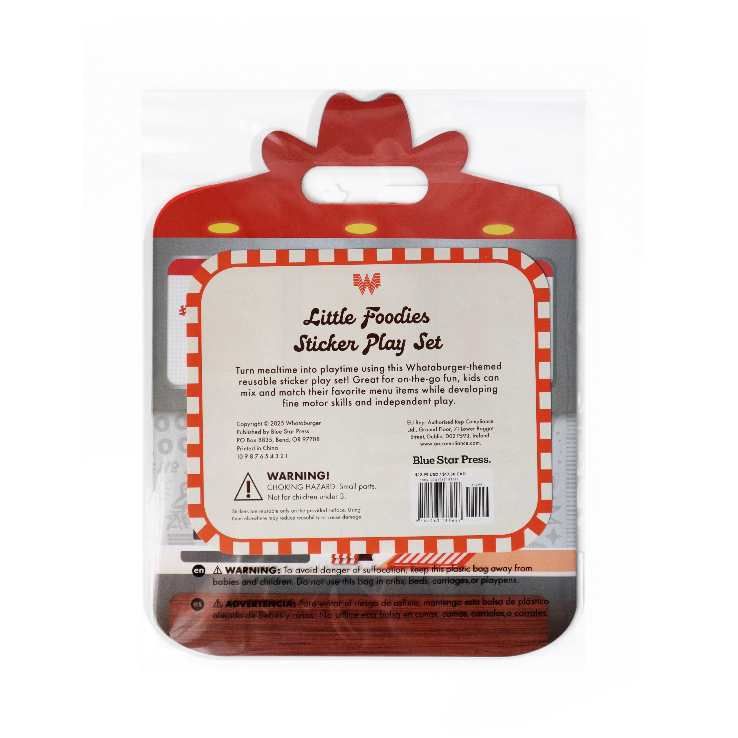 Little Foodies Reusable Sticker Play Set - Image 7