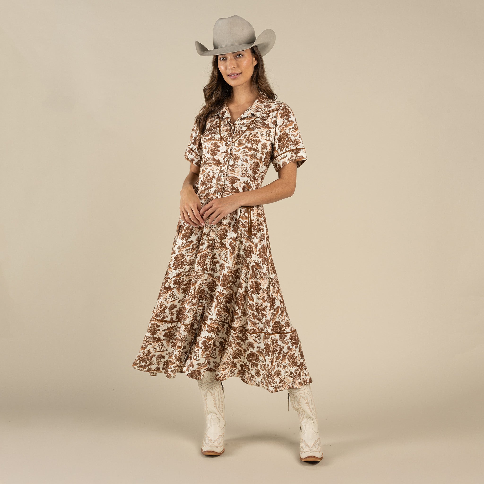 Sendero x Whataburger La Dahlia Dress - Image 3