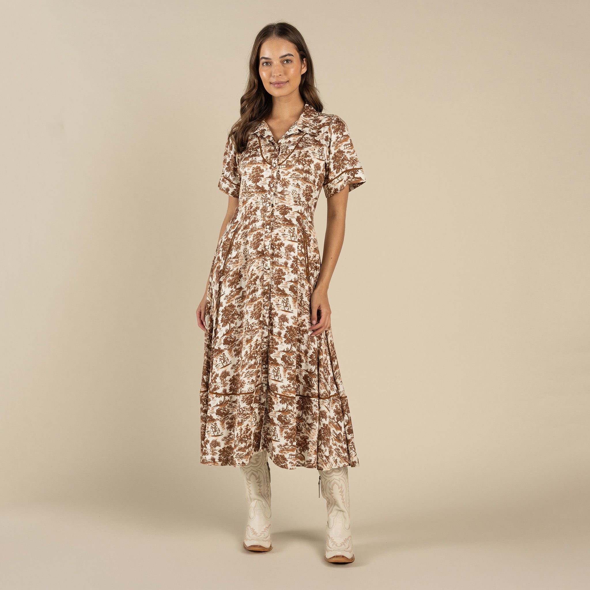 Sendero x Whataburger La Dahlia Dress - Image 5