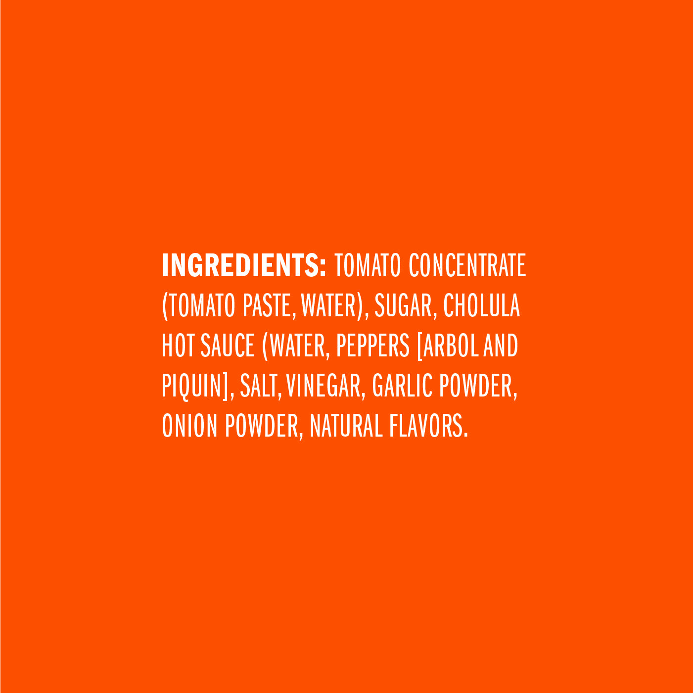 Spicy Ketchup with Cholula Single Bottle - Image 5